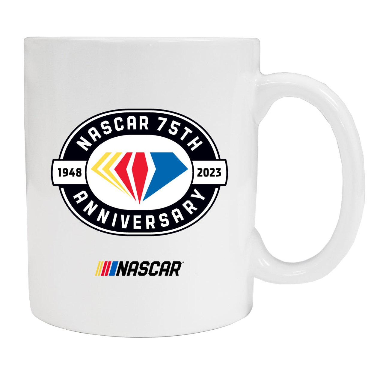 NASCAR 75 Year Anniversary Ceramic Coffee Mug