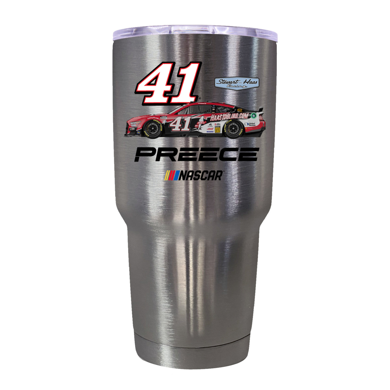 #41 Ryan Preece Officially Licensed 24oz Stainless Steel Tumbler - Stainless Steel
