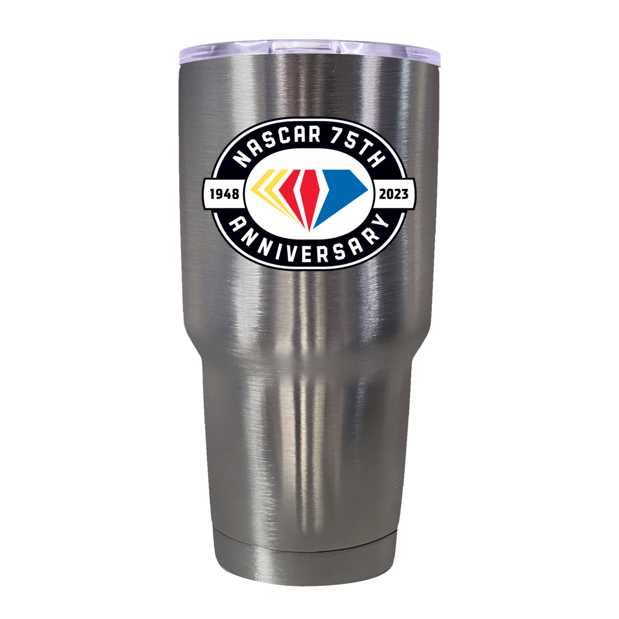 NASCAR 75 Year Anniversary Officially Licensed 24oz Stainless Steel Tumbler - Stainless Steel