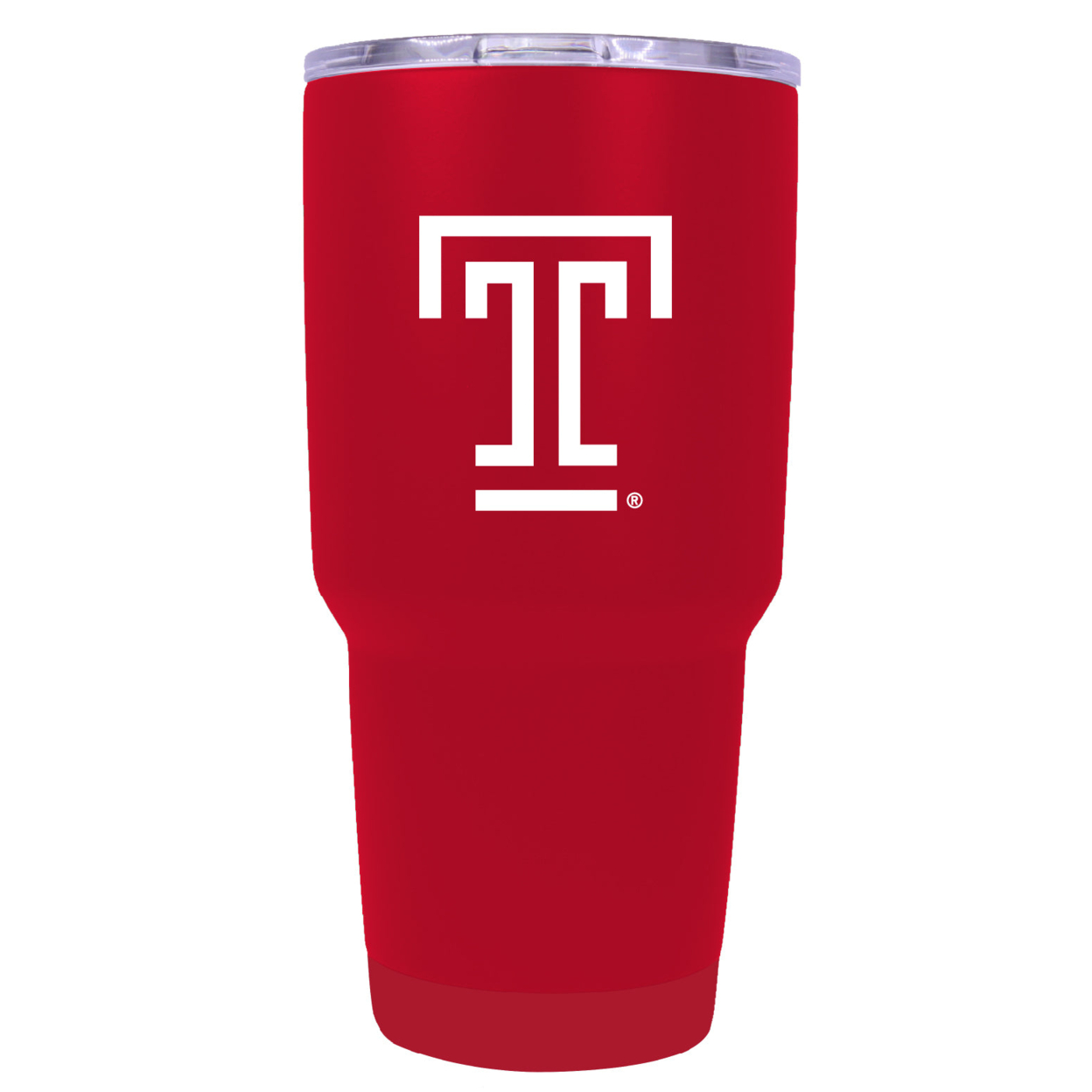 Temple University 24 Oz Insulated Stainless Steel Tumbler Red
