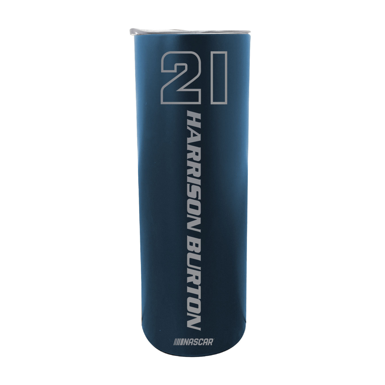 #21 Harrison Burton Officially Licensed 20oz Insulated Stainless Steel Skinny Tumbler - Seafoam