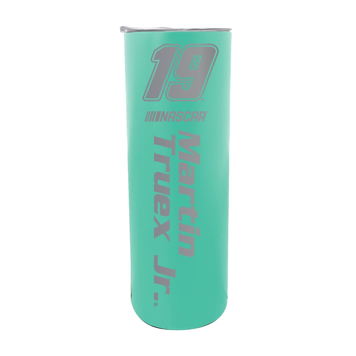 #19 Martin Truex Jr. Officially Licensed 20oz Insulated Stainless Steel Skinny Tumbler - Seafoam