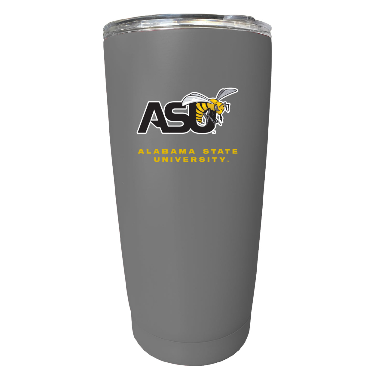 Alabama State University 16 Oz Stainless Steel Insulated Tumbler - Gray