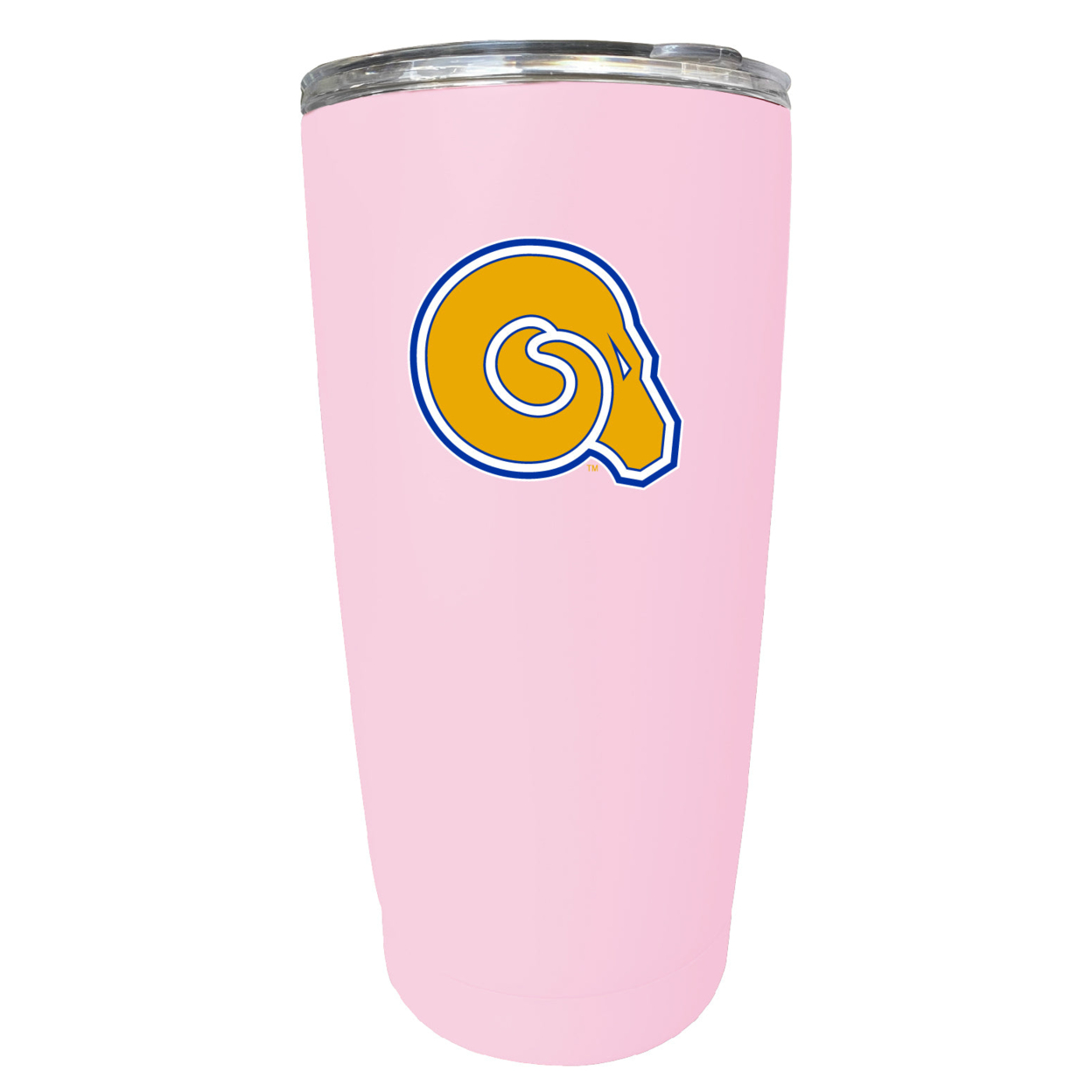 Albany State University 16 Oz Stainless Steel Insulated Tumbler - Pink