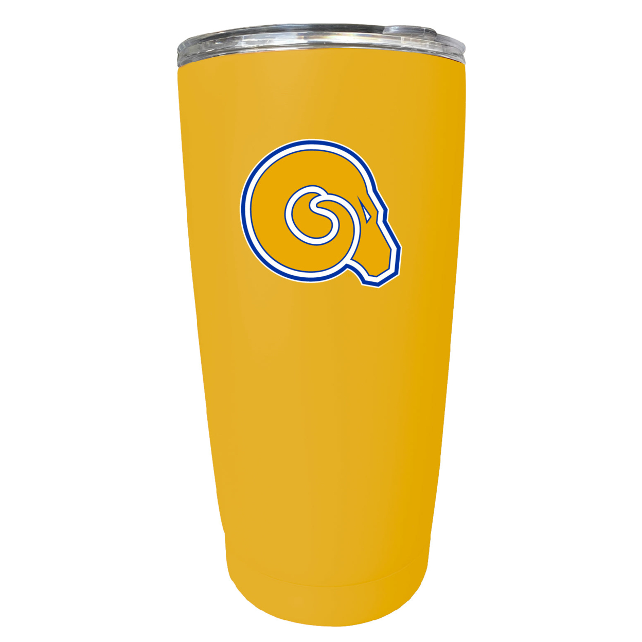 Albany State University 16 Oz Stainless Steel Insulated Tumbler - Yellow