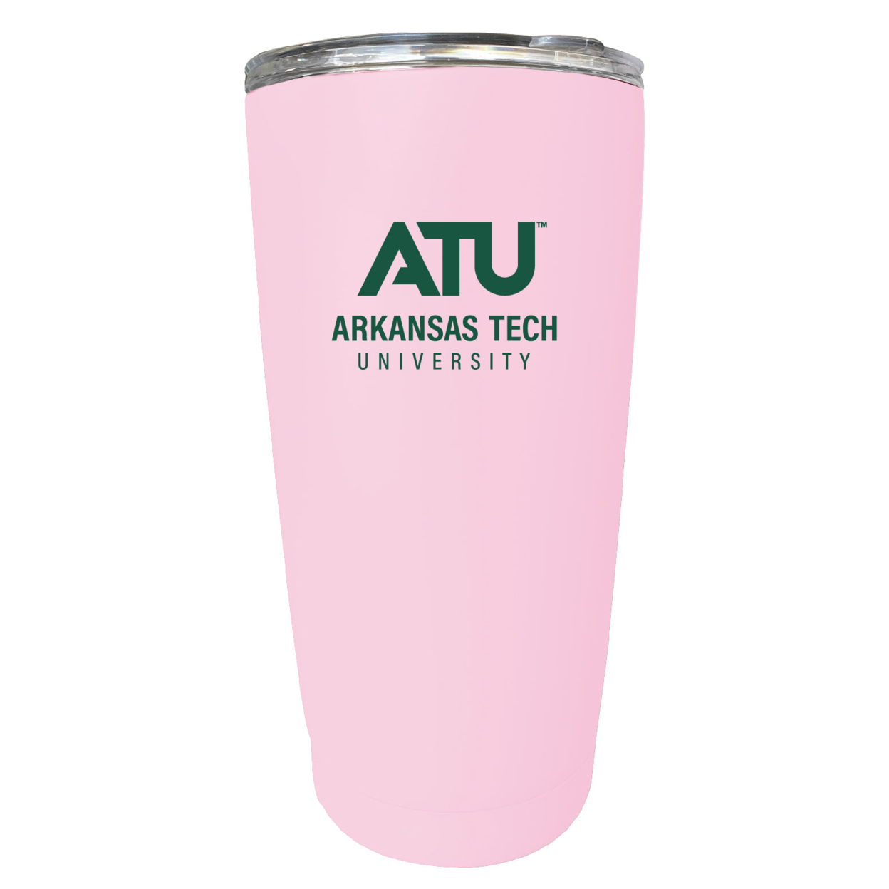Arkansas Tech University 16 Oz Stainless Steel Insulated Tumbler - Pink