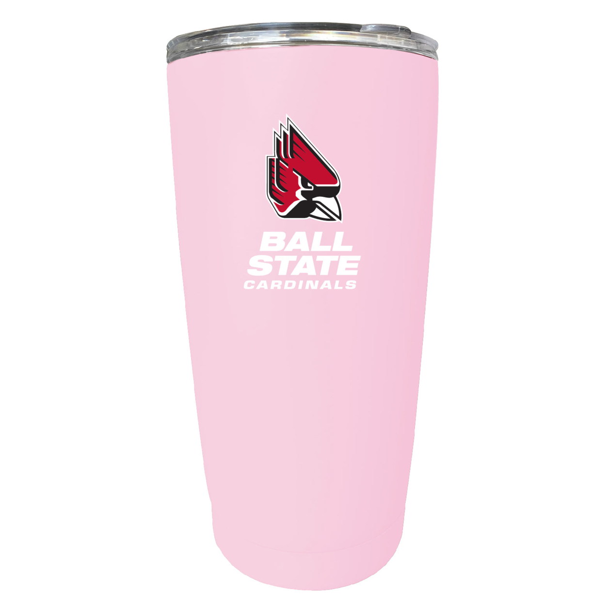 Ball State University 16 Oz Stainless Steel Insulated Tumbler - Pink