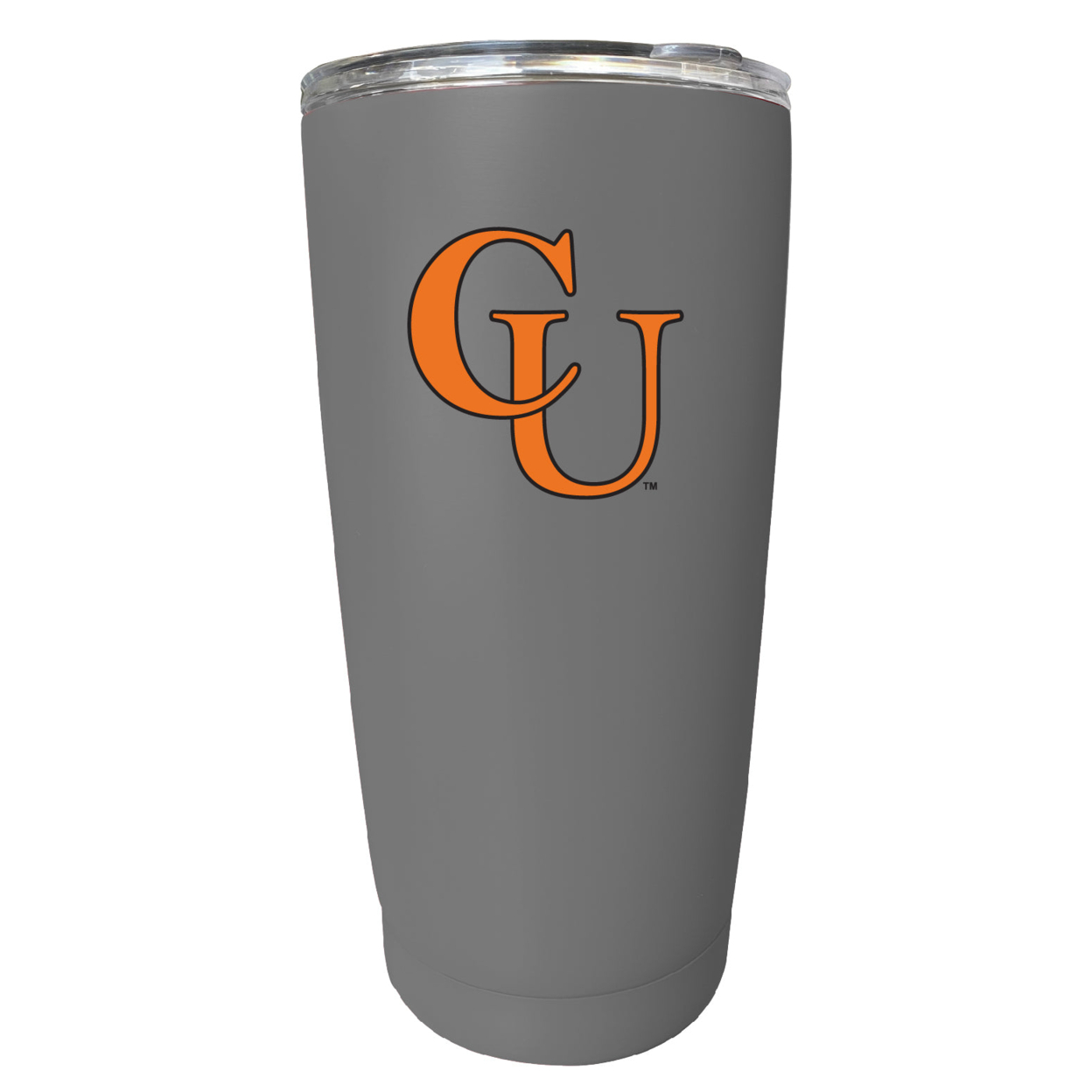 Campbell University Fighting Camels 16 Oz Stainless Steel Insulated Tumbler - Gray