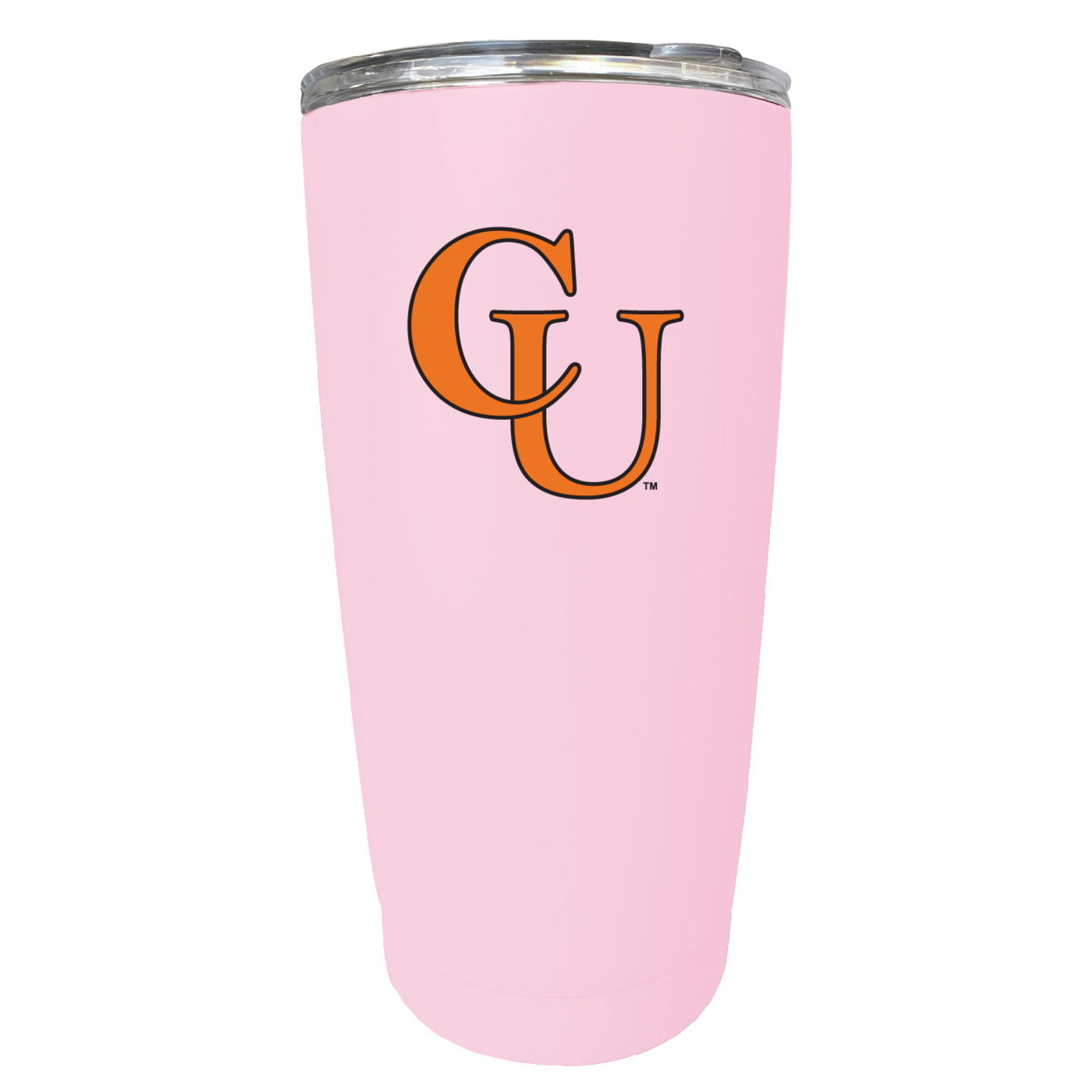 Campbell University Fighting Camels 16 Oz Stainless Steel Insulated Tumbler - Pink