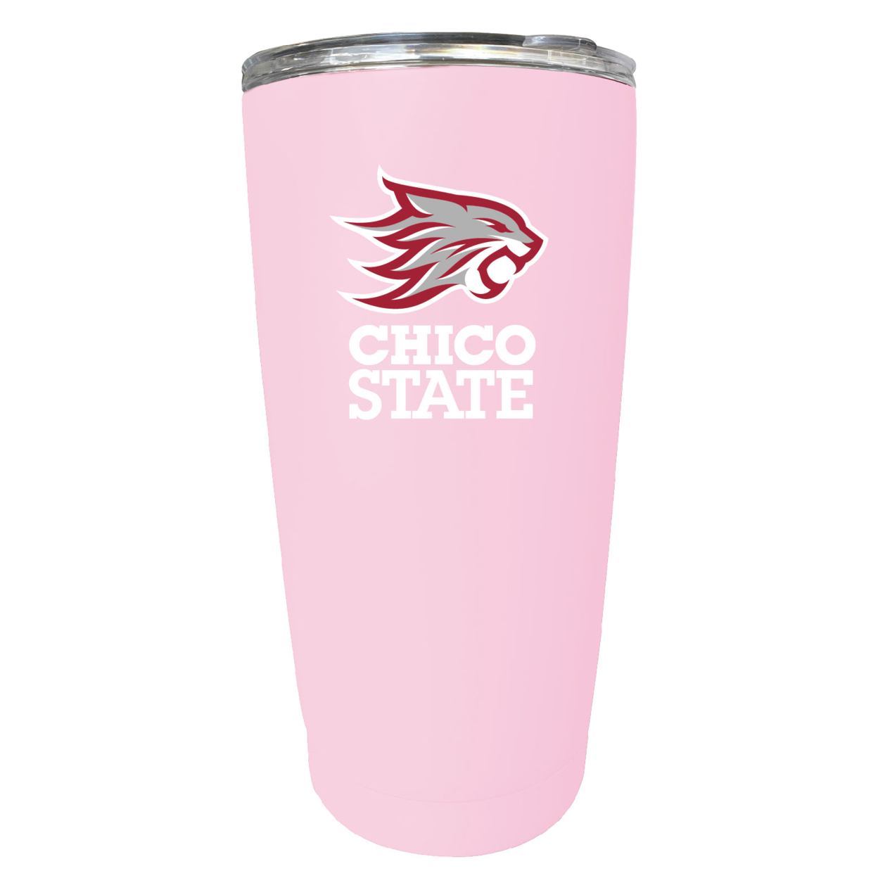 California State University, Chico 16 Oz Stainless Steel Insulated Tumbler - Pink