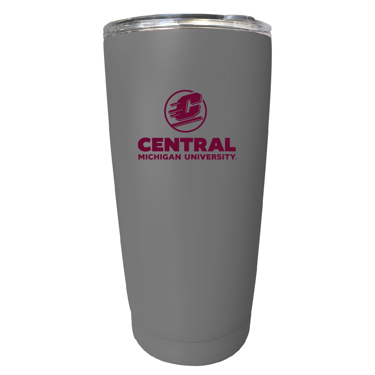 Central Michigan University 16 Oz Stainless Steel Insulated Tumbler - Gray