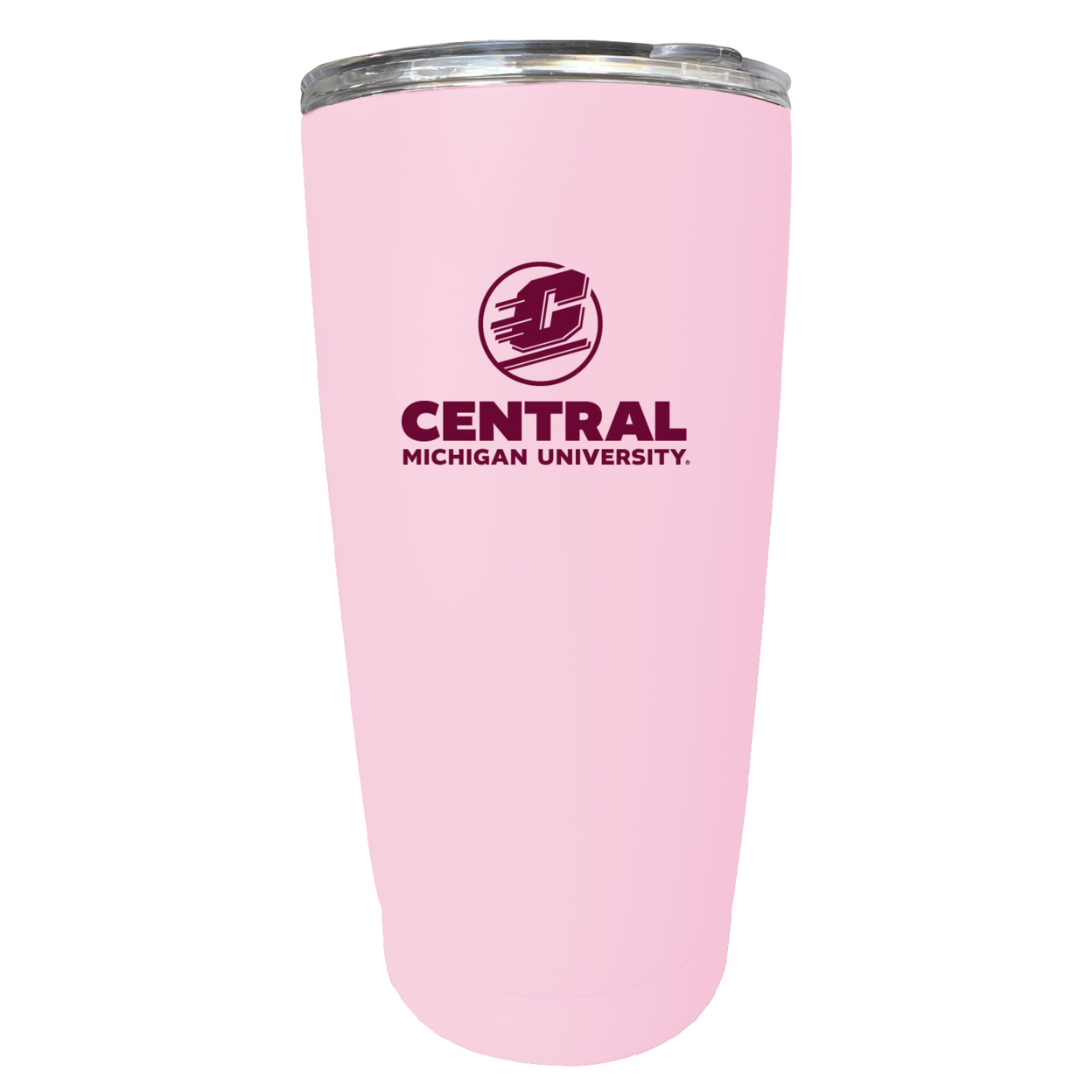 Central Michigan University 16 Oz Stainless Steel Insulated Tumbler - Yellow