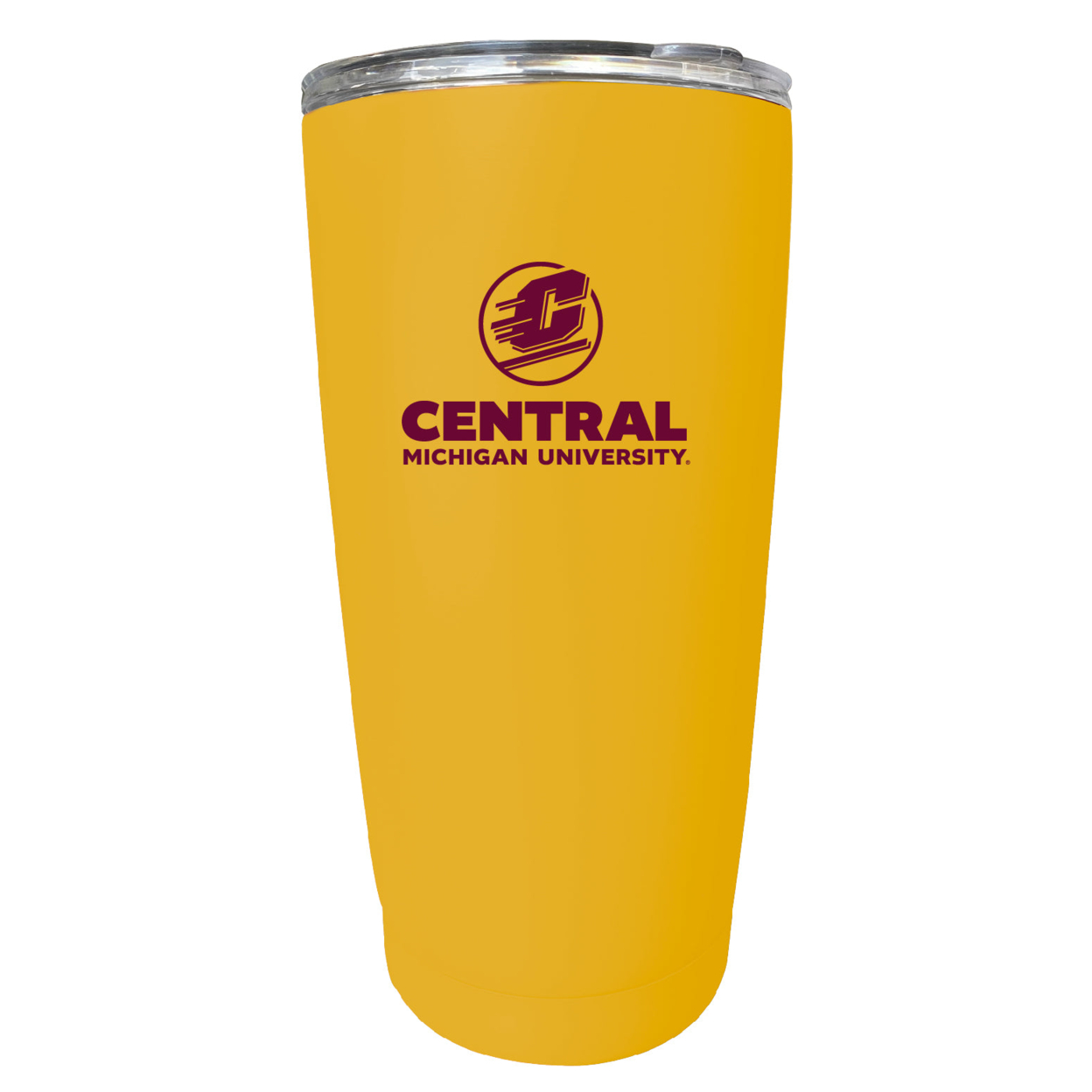 Central Michigan University 16 Oz Stainless Steel Insulated Tumbler - Pink
