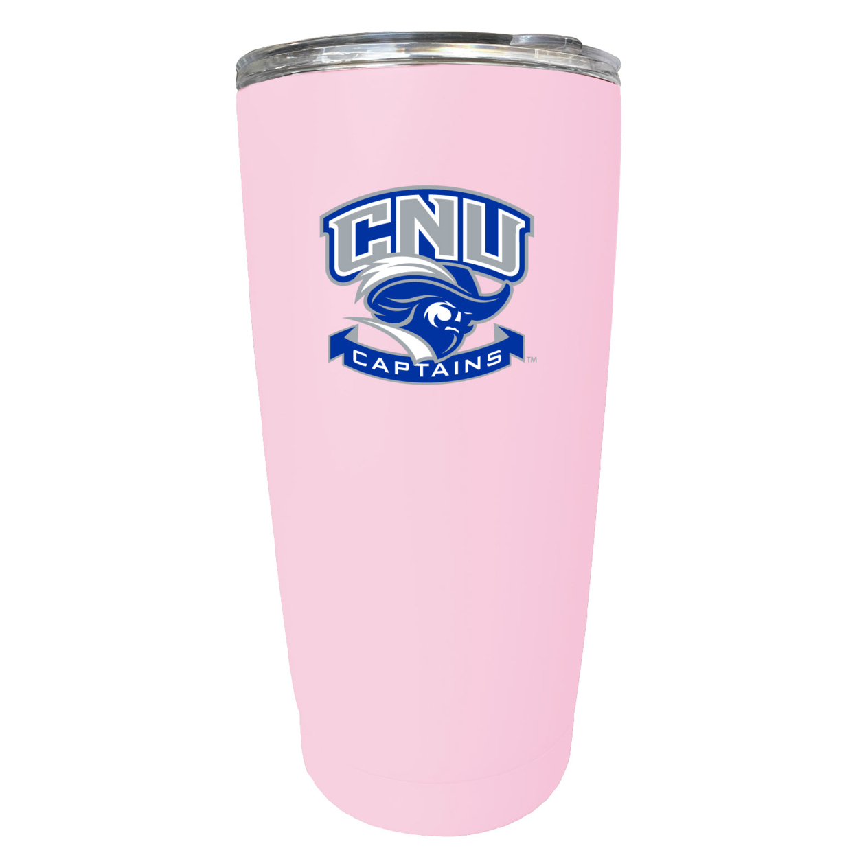 Christopher Newport Captains 16 Oz Stainless Steel Insulated Tumbler - Pink