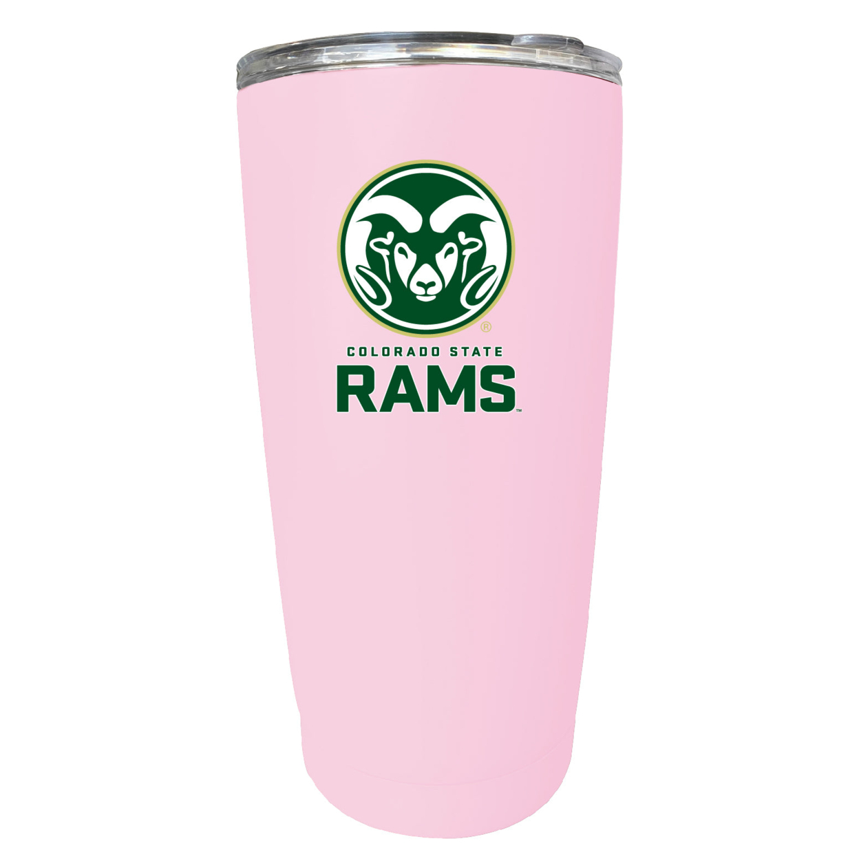 Colorado State Rams 16 Oz Stainless Steel Insulated Tumbler - Pink