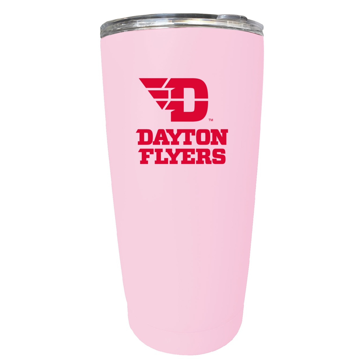 Dayton Flyers 16 Oz Stainless Steel Insulated Tumbler - Pink