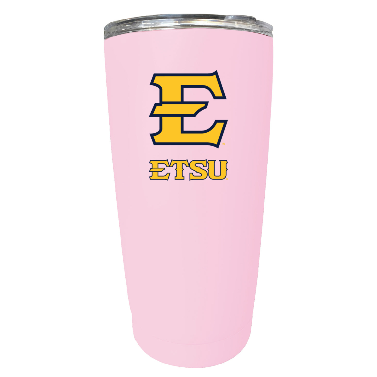 East Tennessee State University 16 Oz Stainless Steel Insulated Tumbler - Pink
