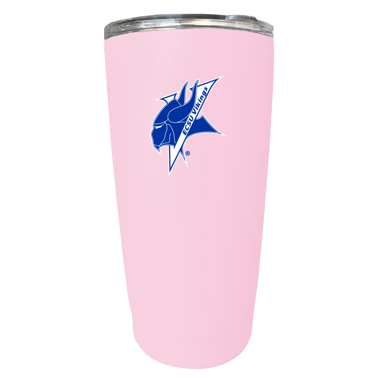 Elizabeth City State University 16 Oz Stainless Steel Insulated Tumbler - Pink