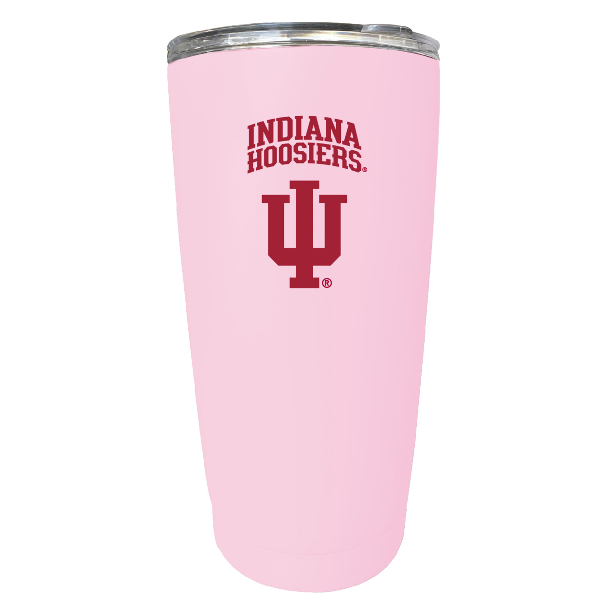 Indiana Hoosiers 16 Oz Stainless Steel Insulated Tumbler - Pink
