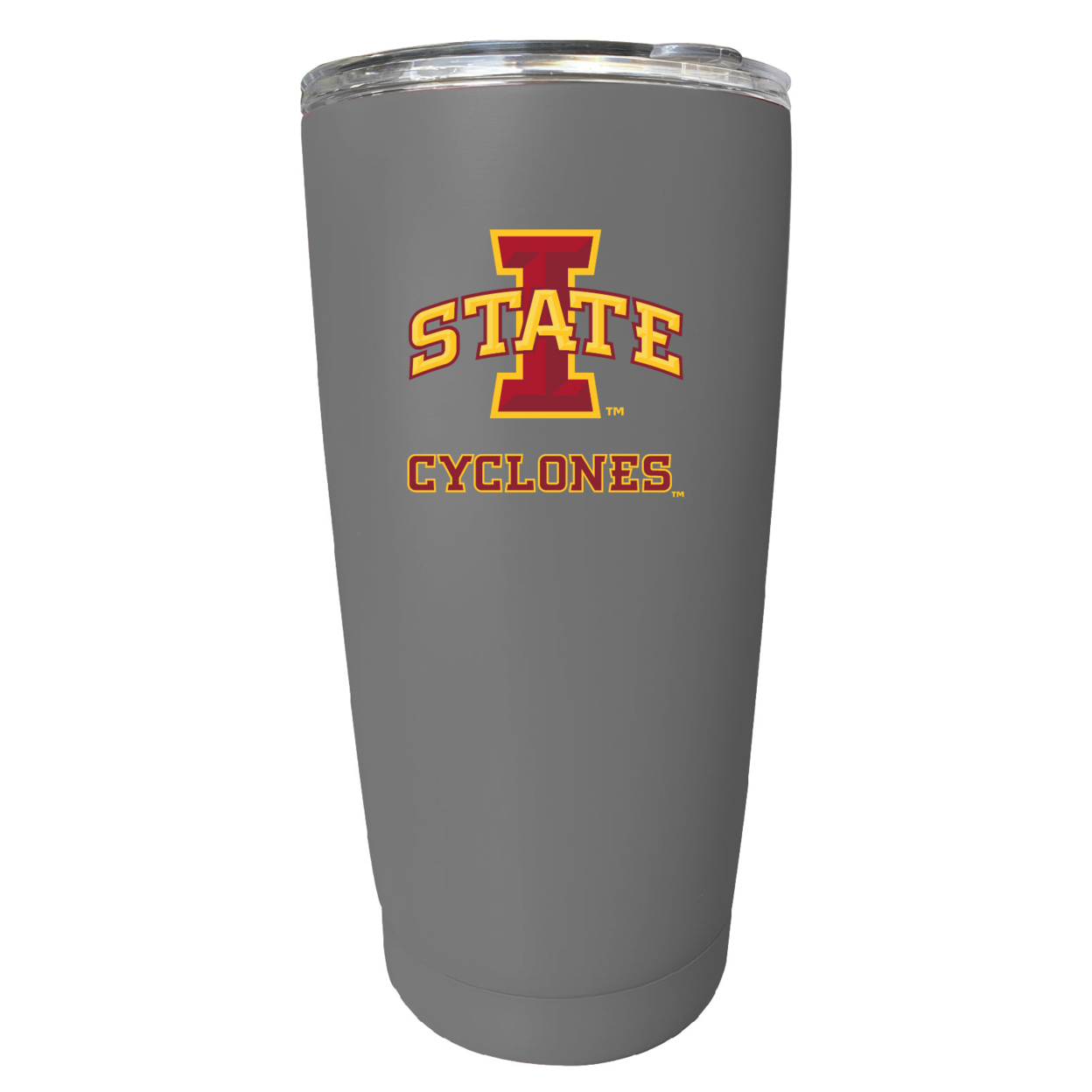 Iowa State Cyclones 16 Oz Stainless Steel Insulated Tumbler - Gray