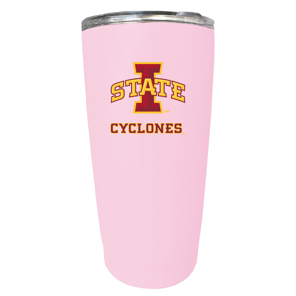 Iowa State Cyclones 16 Oz Stainless Steel Insulated Tumbler - Pink