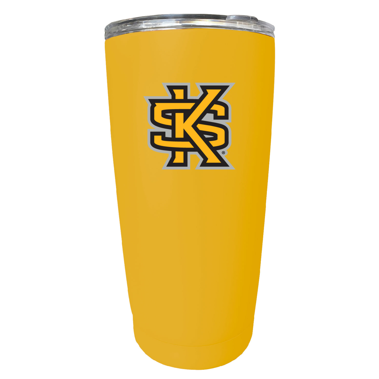 Kennesaw State University 16 Oz Stainless Steel Insulated Tumbler - Yellow