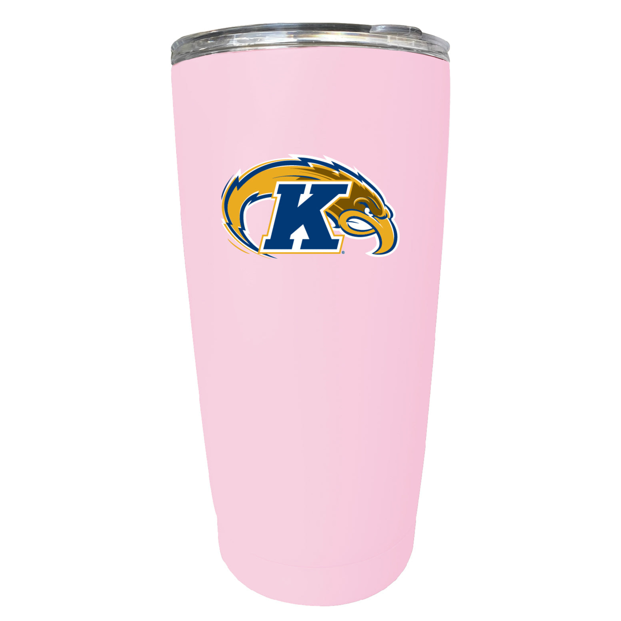 Kent State University 16 Oz Stainless Steel Insulated Tumbler - Yellow
