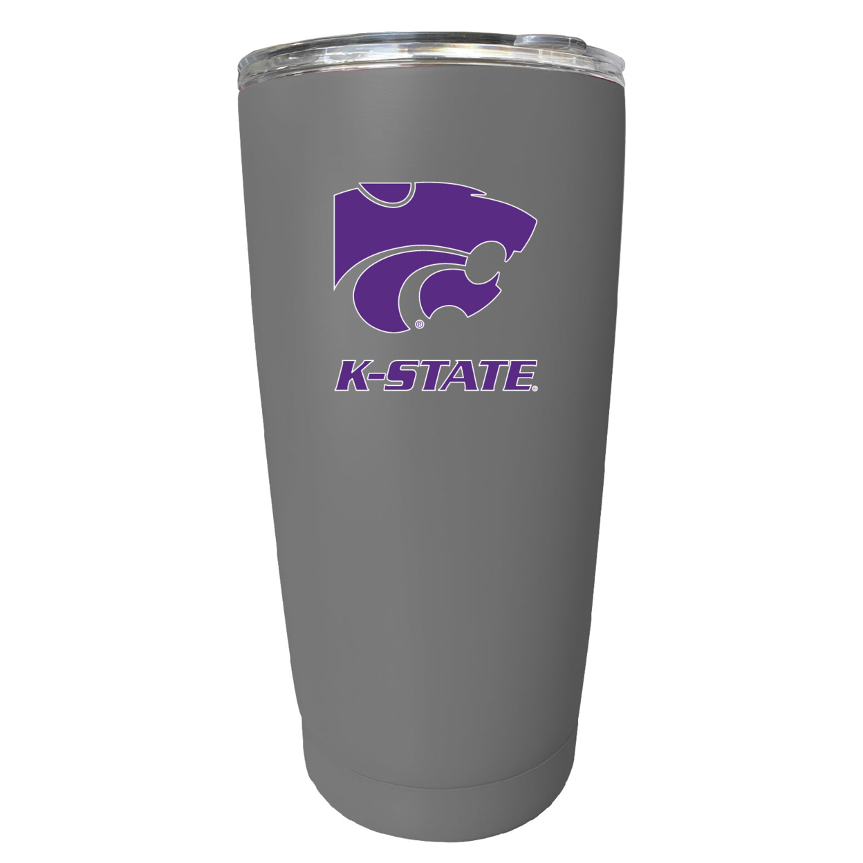 Kansas State Wildcats 16 Oz Stainless Steel Insulated Tumbler - Gray