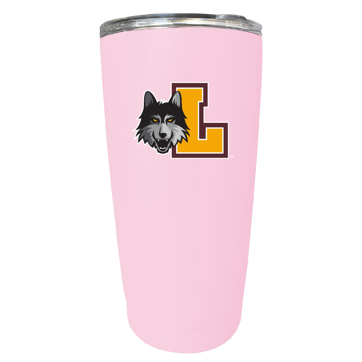 Loyola University Ramblers 16 Oz Stainless Steel Insulated Tumbler - Pink
