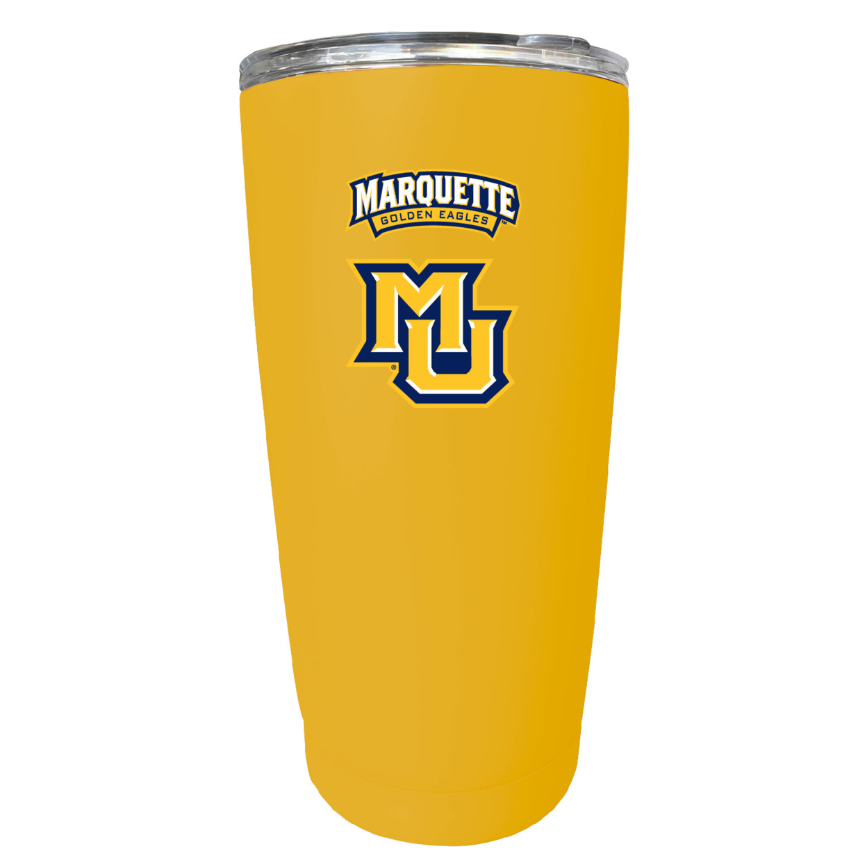 Marquette Golden Eagles 16 Oz Stainless Steel Insulated Tumbler - Gray