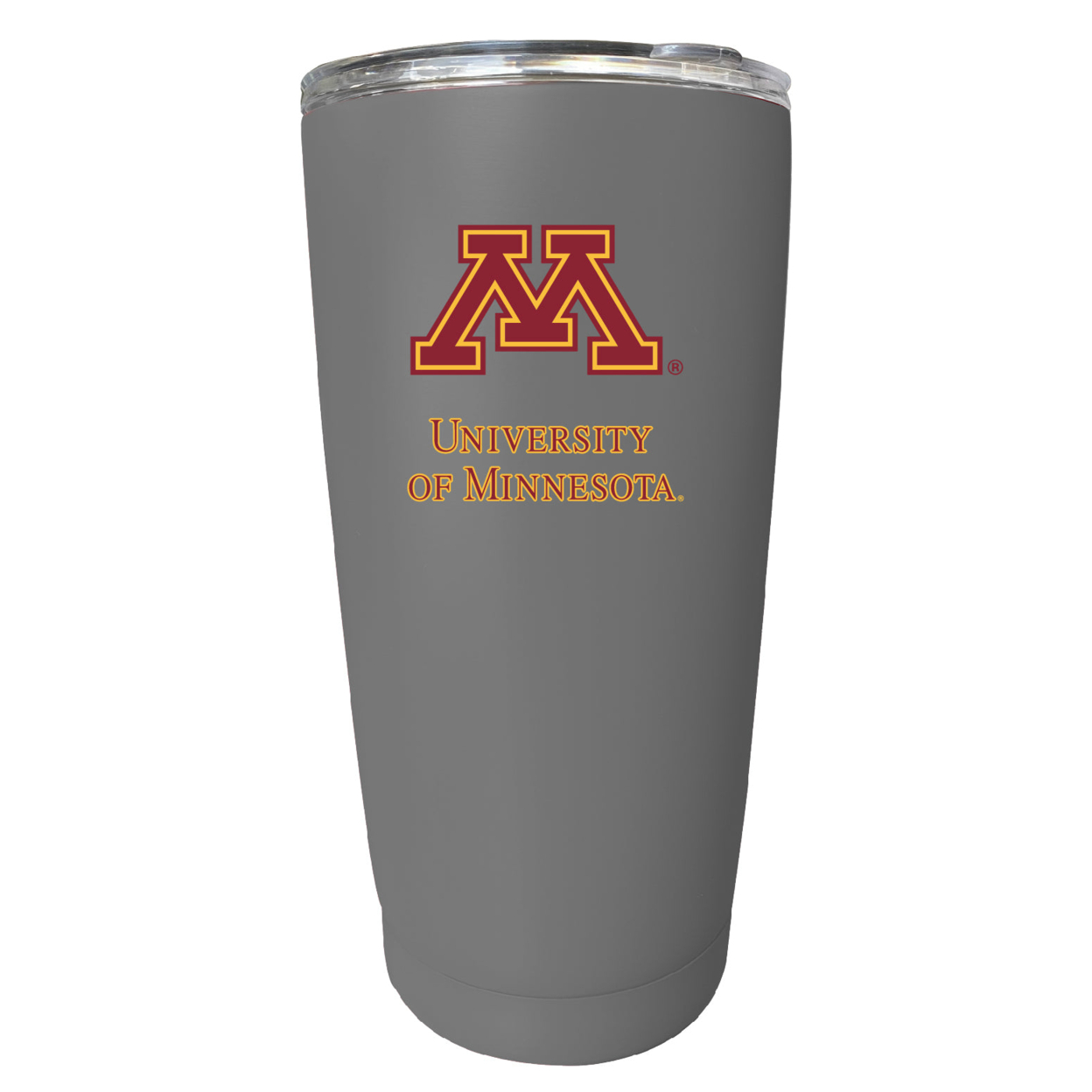 Minnesota Gophers 16 Oz Stainless Steel Insulated Tumbler - Gray
