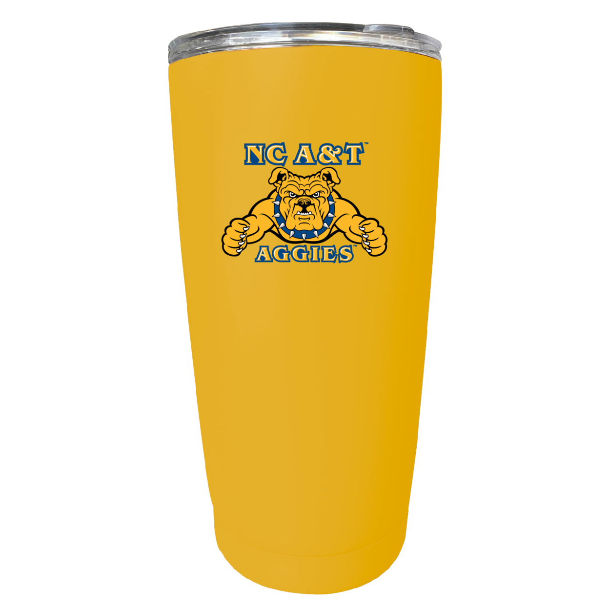North Carolina A&T State Aggies 16 Oz Stainless Steel Insulated Tumbler - Gray