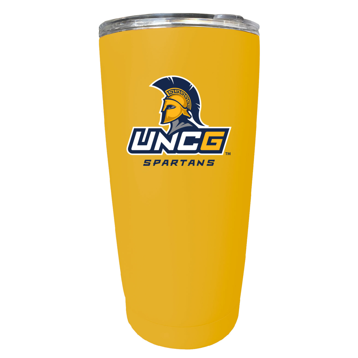 North Carolina Greensboro Spartans 16 Oz Stainless Steel Insulated Tumbler - Gray