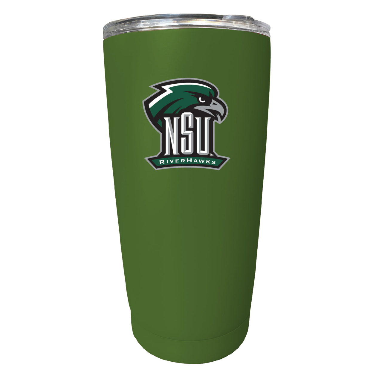 Northeastern State University Riverhawks 16 Oz Stainless Steel Insulated Tumbler - Pink