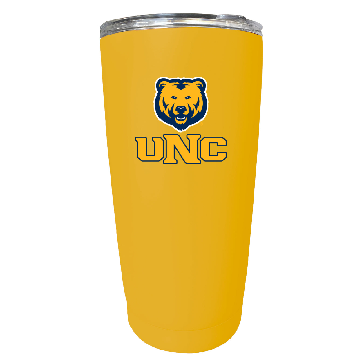 Northern Colorado Bears 16 Oz Stainless Steel Insulated Tumbler - Yellow