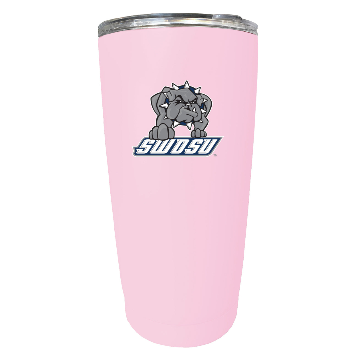 Southwestern Oklahoma State University 16 Oz Stainless Steel Insulated Tumbler - Pink