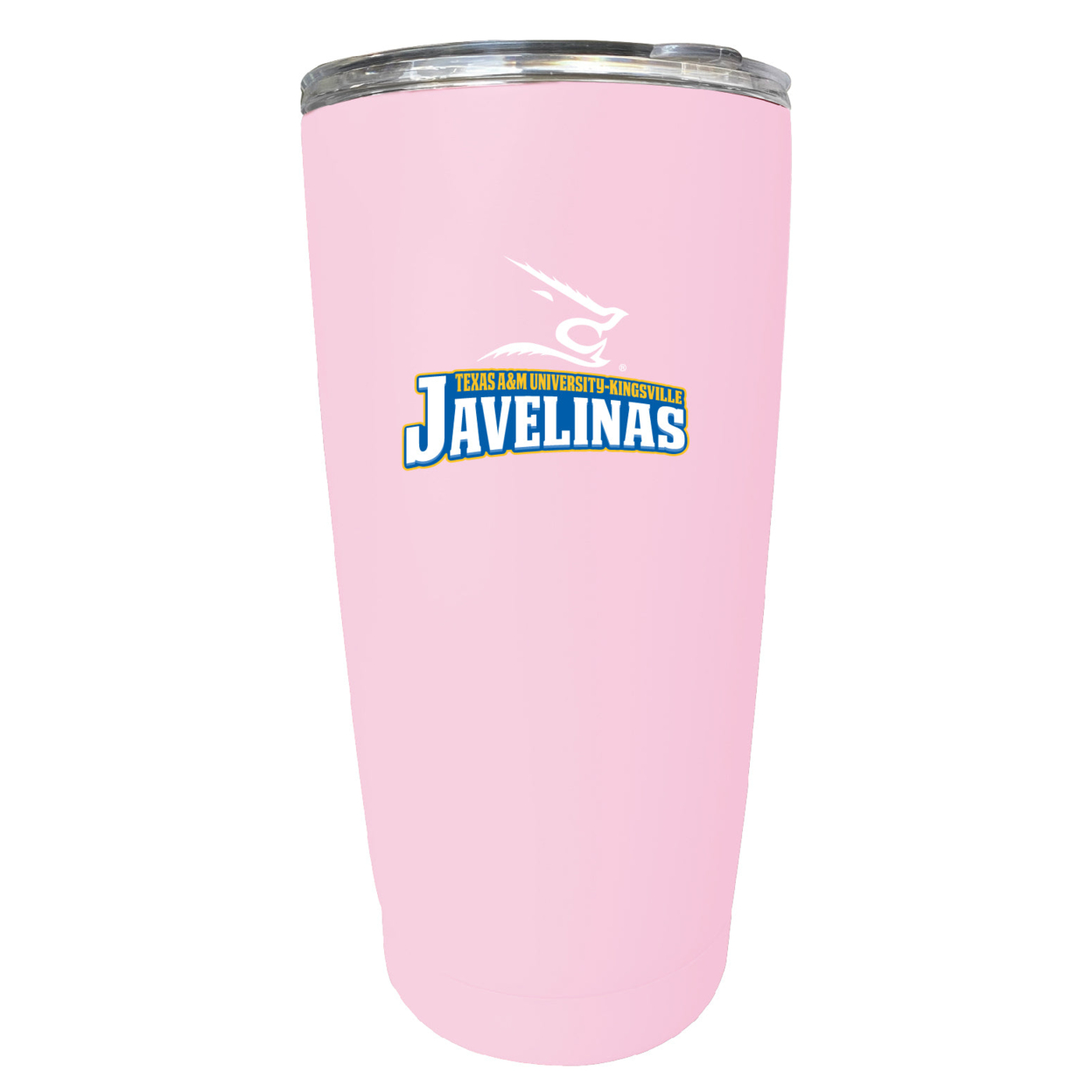 Texas A&M Kingsville Javelinas 16 Oz Stainless Steel Insulated Tumbler - Yellow