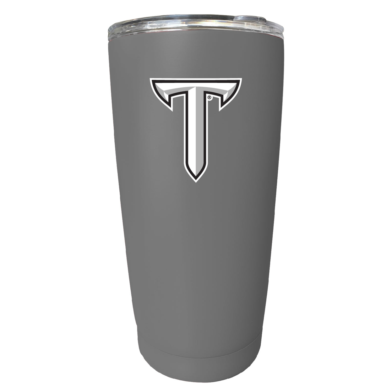 Troy University 16 Oz Stainless Steel Insulated Tumbler - Gray
