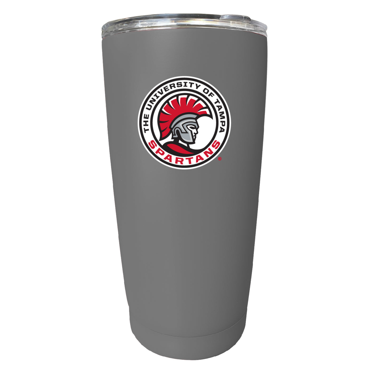 University Of Tampa Spartans 16 Oz Stainless Steel Insulated Tumbler - Gray
