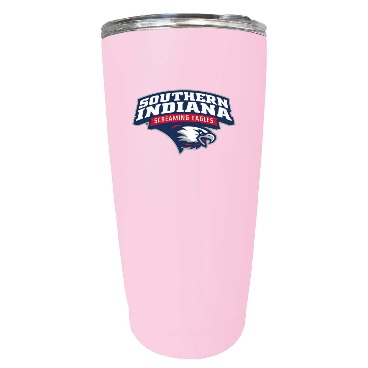 University Of Southern Indiana 16 Oz Stainless Steel Insulated Tumbler - Pink