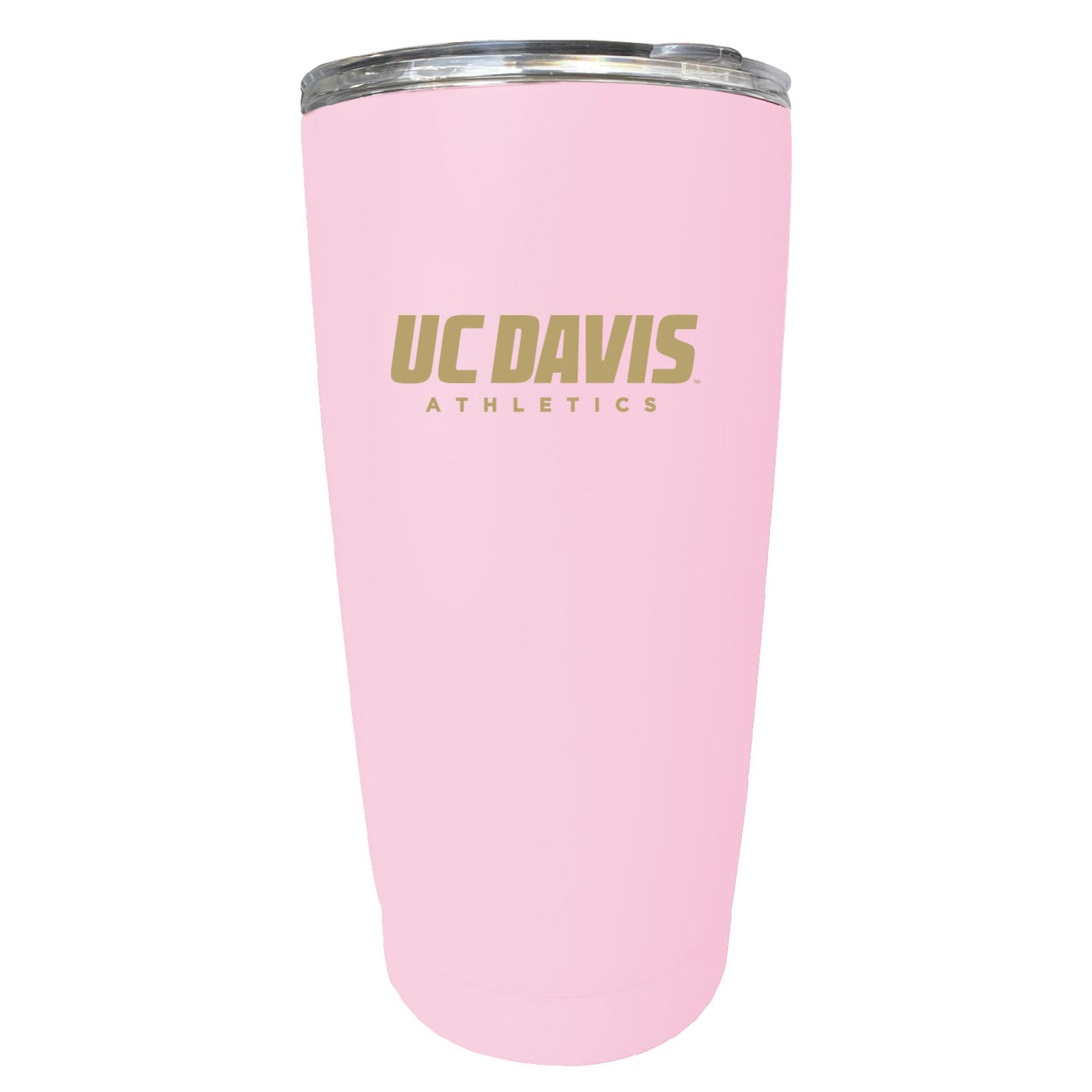 UC Davis Aggies 16 Oz Stainless Steel Insulated Tumbler - Pink