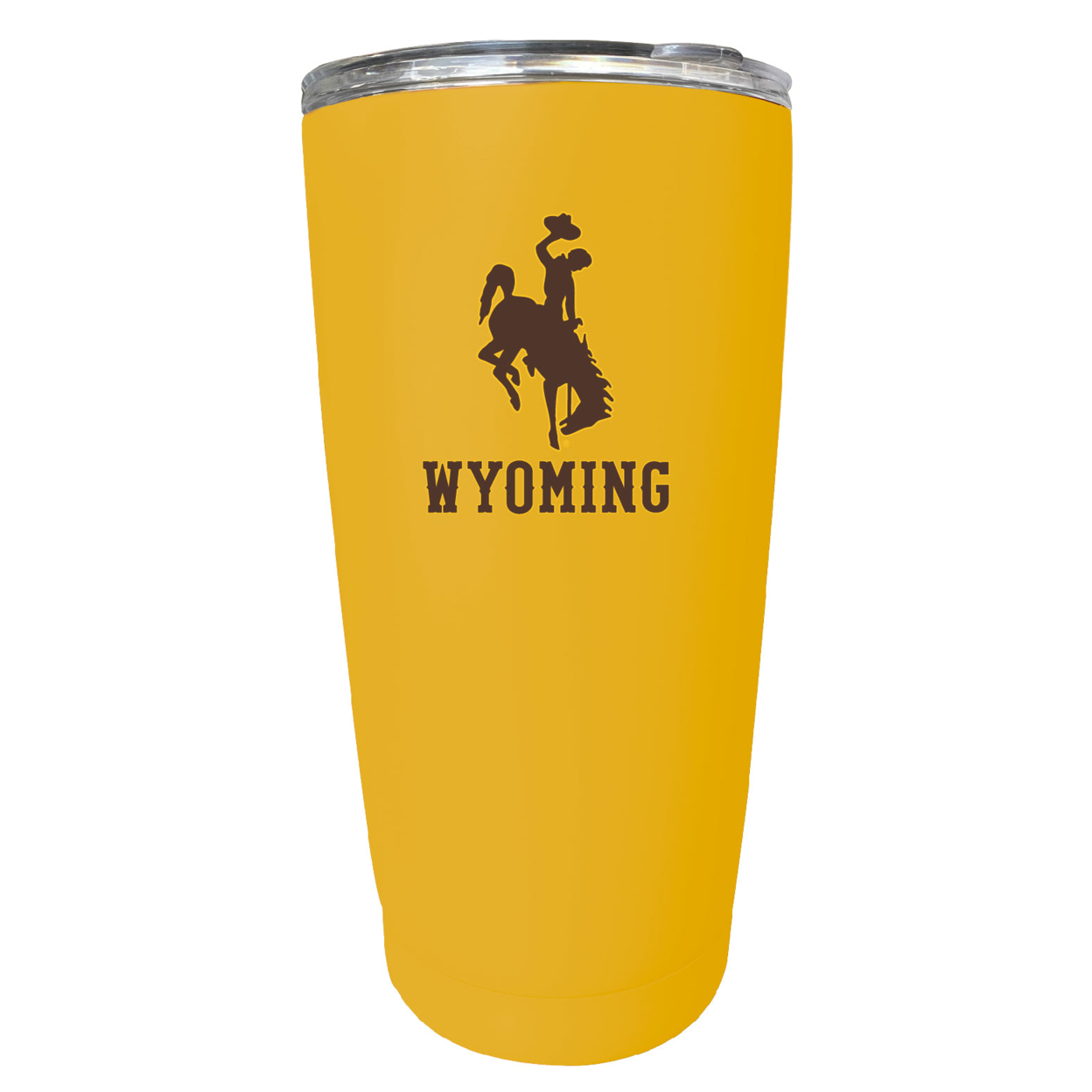 University Of Wyoming 16 Oz Stainless Steel Insulated Tumbler - Pink