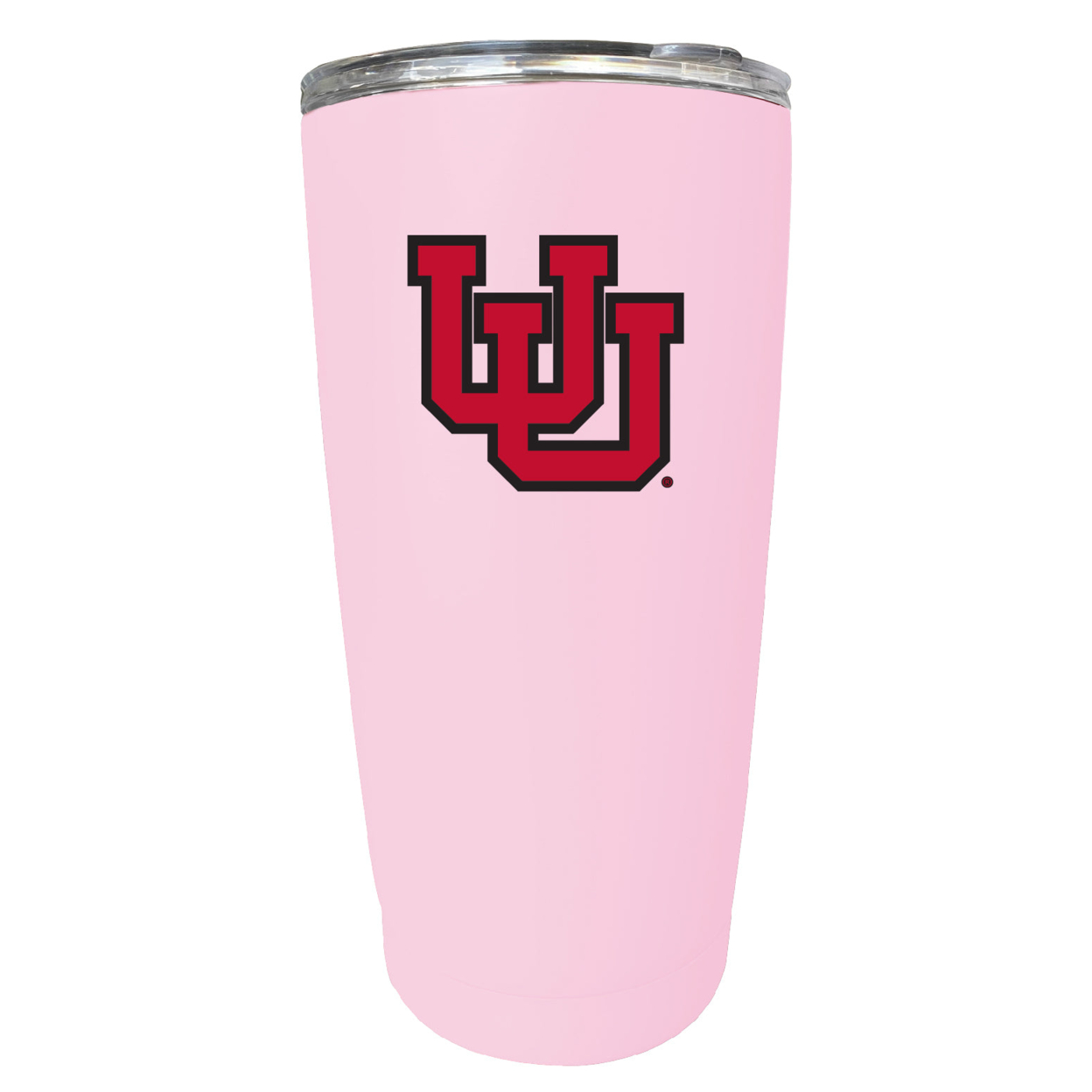Utah Utes 16 Oz Stainless Steel Insulated Tumbler - Pink