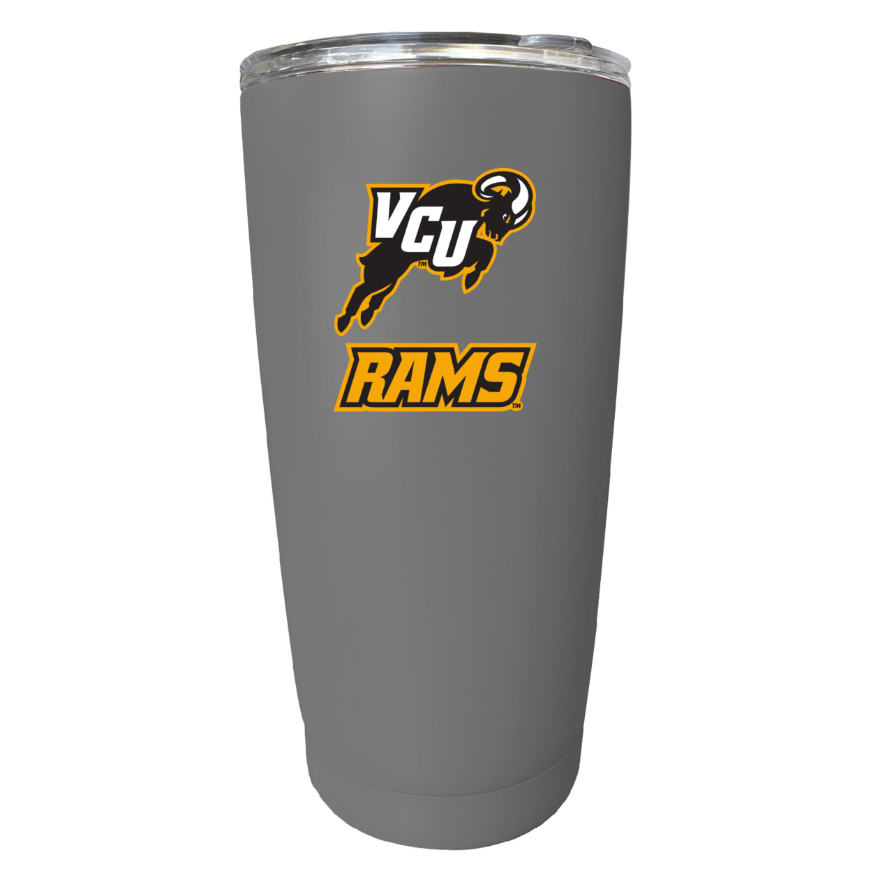 Virginia Commonwealth 16 Oz Stainless Steel Insulated Tumbler - Gray