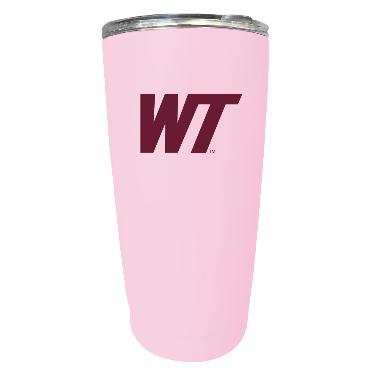 West Texas A&M Buffaloes 16 Oz Stainless Steel Insulated Tumbler - Pink