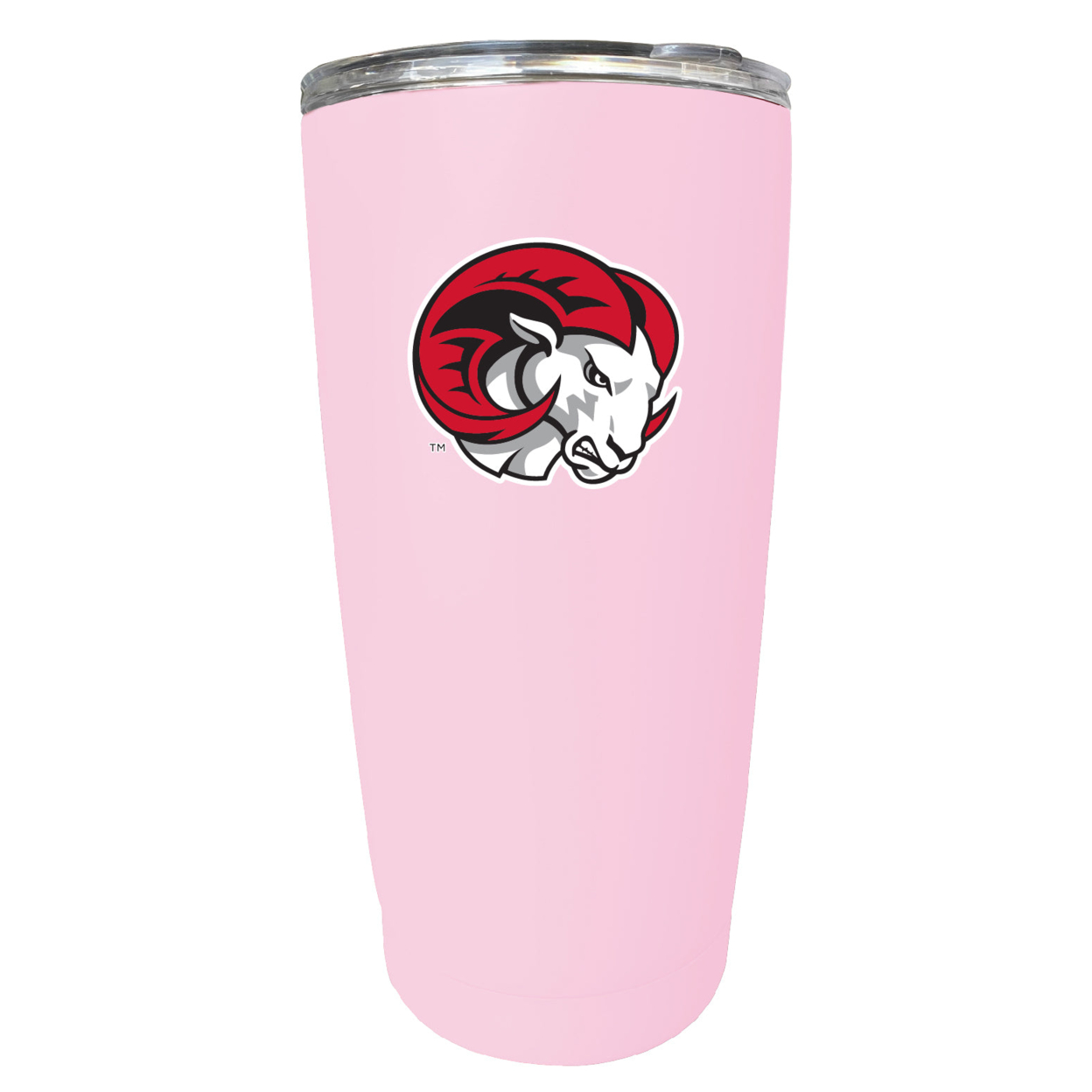 Winston-Salem State 16 Oz Stainless Steel Insulated Tumbler - Pink