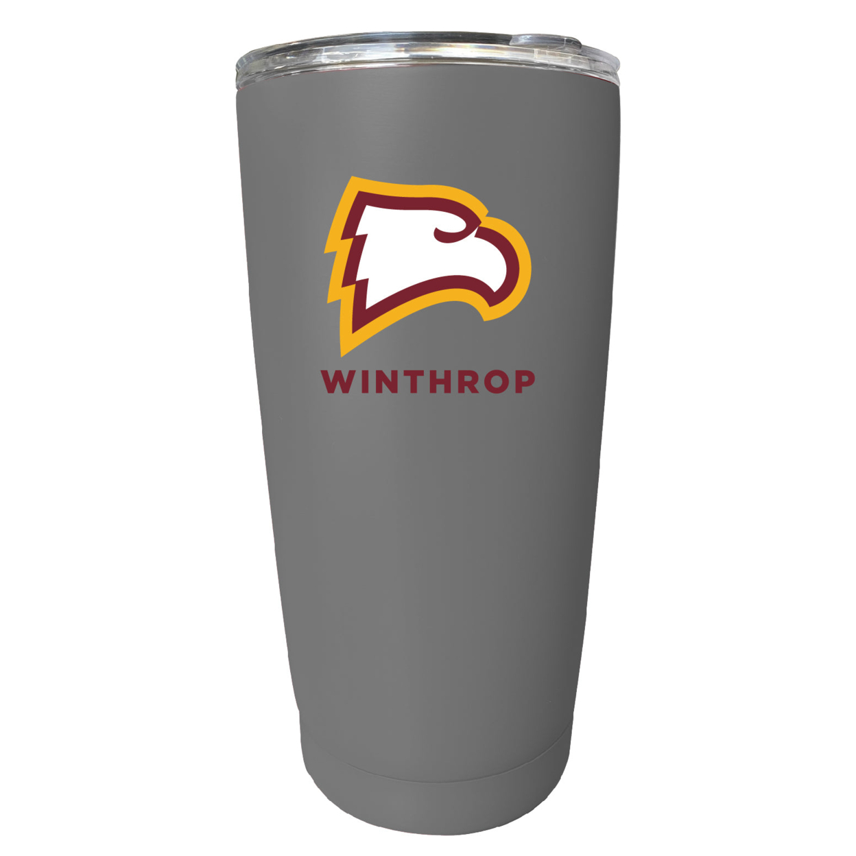 Winthrop University 16 Oz Stainless Steel Insulated Tumbler - Gray