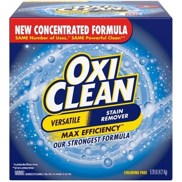 OxiClean Versatile Stain Remover, Concentrated Formula, 290 Loads, 9.28 Pounds