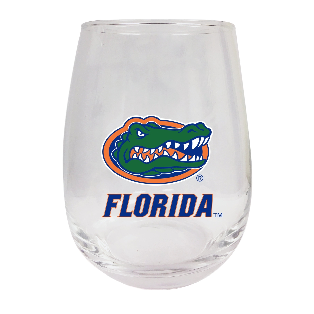 Florida Gators 15oz Stemless Wine Glass - 2-Pack