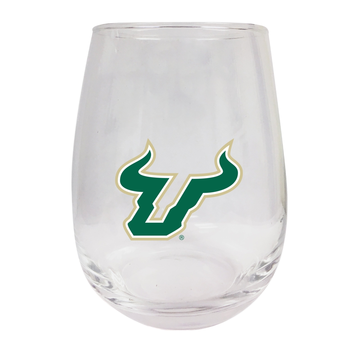 South Florida Bulls 15oz Stemless Wine Glass - 2-Pack